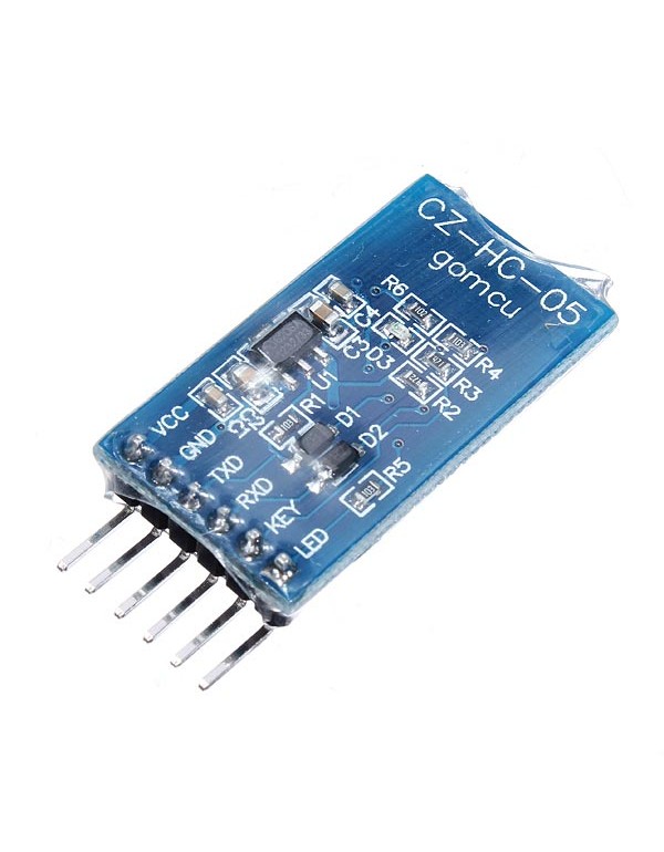 HC-05 Wireless Bluetooth Serial Module With Baseplate For Arduino