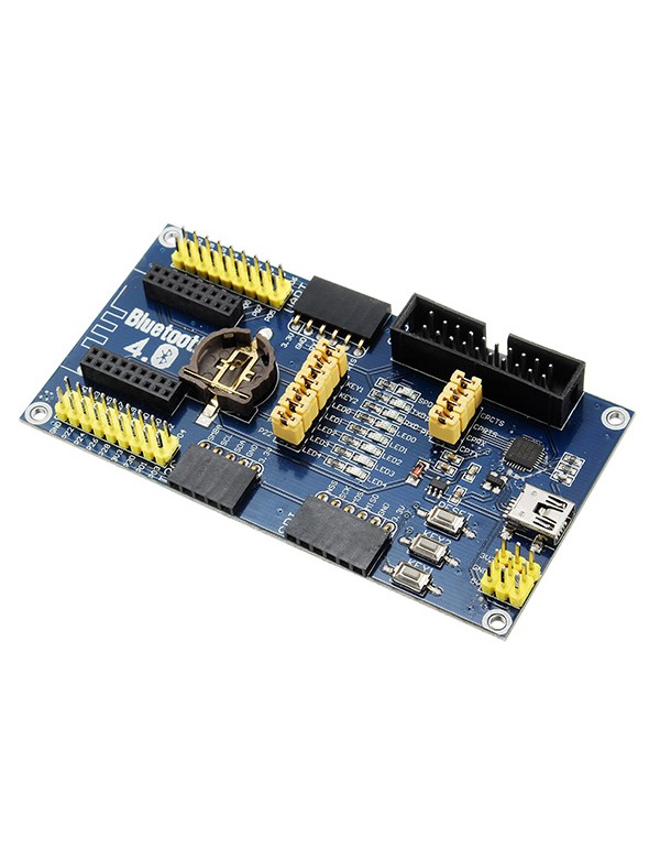 BLE4.0 Bluetooth NRF51822 Module 2.4G Wireless Communication Module Mother Board Expansion Development Board Kit