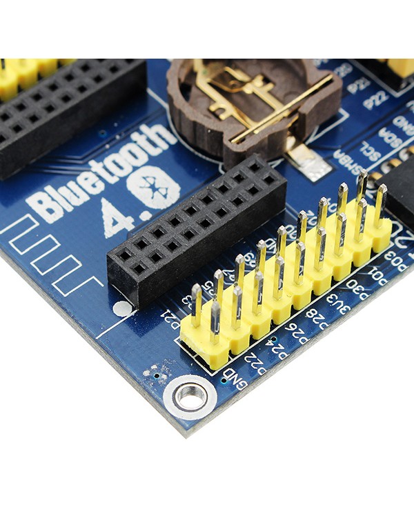 BLE4.0 Bluetooth NRF51822 Module 2.4G Wireless Communication Module Mother Board Expansion Development Board Kit