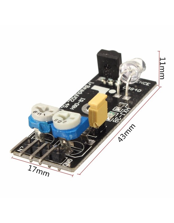 IR Obstacle Sensor Module For Smart Car