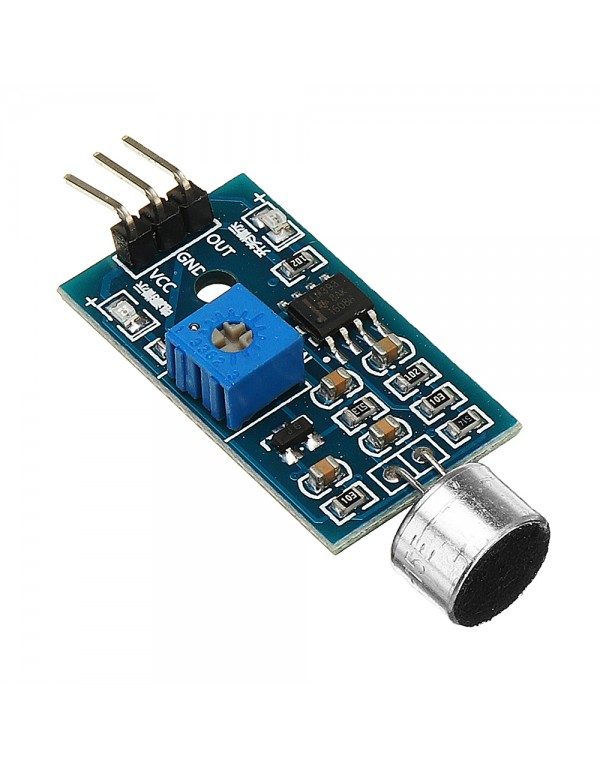 3Pcs Voice Detection Sensor Module Sound Recognition Module High Sensitivity Microphone Sensor Modul