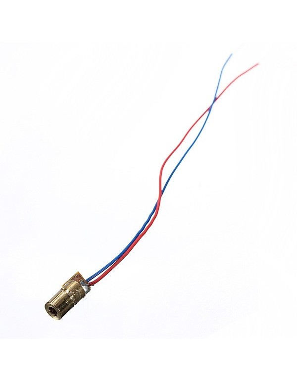 3 Pcs DC 5V 5mW 650nm 6mm Laser Dot Diode Module R...