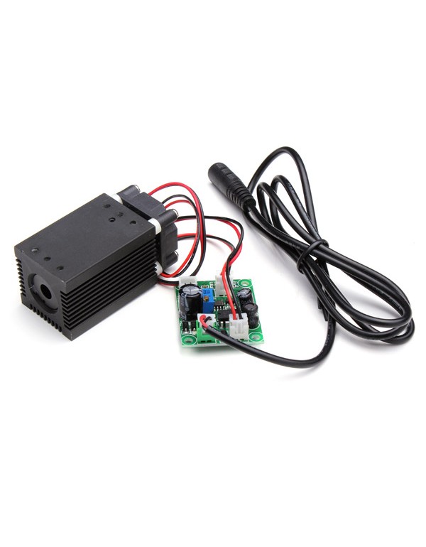 Industrial 450nm 1000mW Blue Laser Dot Module 12V with TTL Modulation