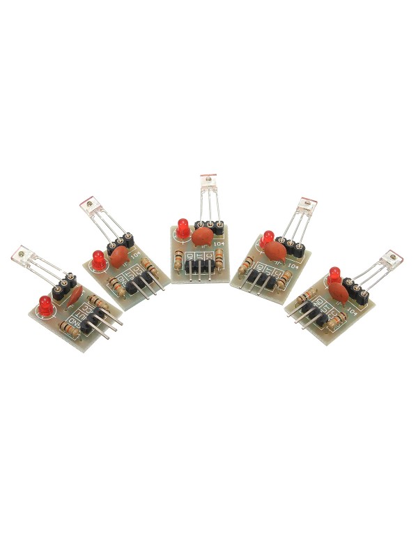 5Pcs 5V High Level Laser Receiver Sensor Module No...