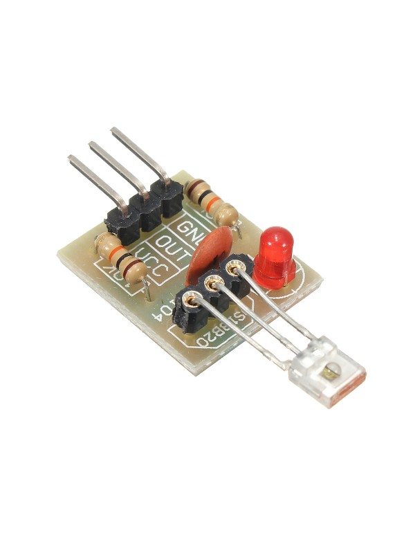 5Pcs 5V High Level Laser Receiver Sensor Module Non-modulator Tube For Arduino