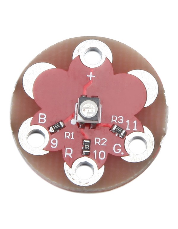 KEYES Wearable 3528 RGB LED Module Board 3.3-5V