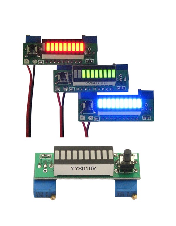 Power Indicator Display Led Board For 2.4V-20V Lip...