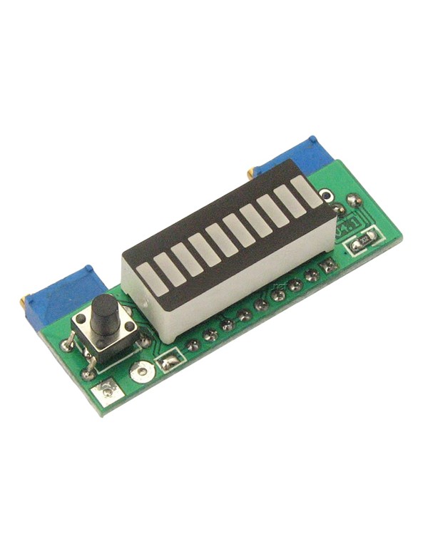 Power Indicator Display Led Board For 2.4V-20V Lipo Battery