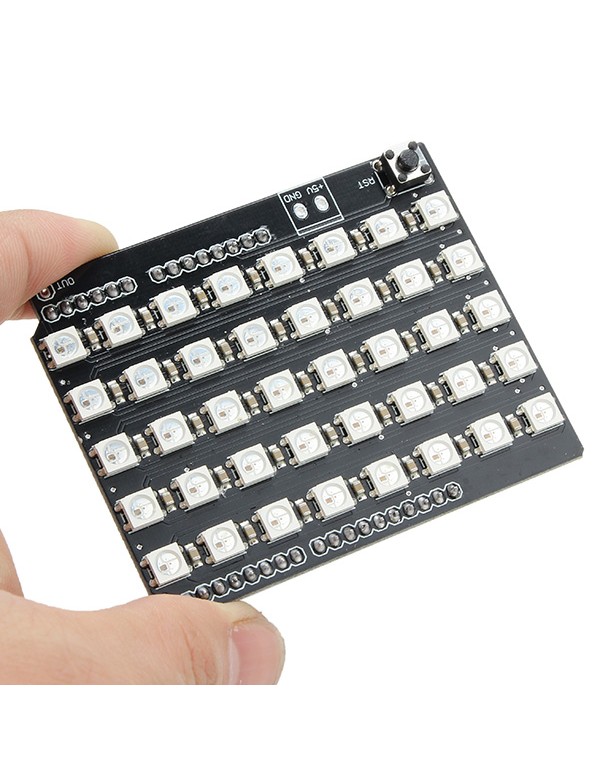 RainBow LED Shield Serial 5050 Full-color LED Expansion Board For Arduino