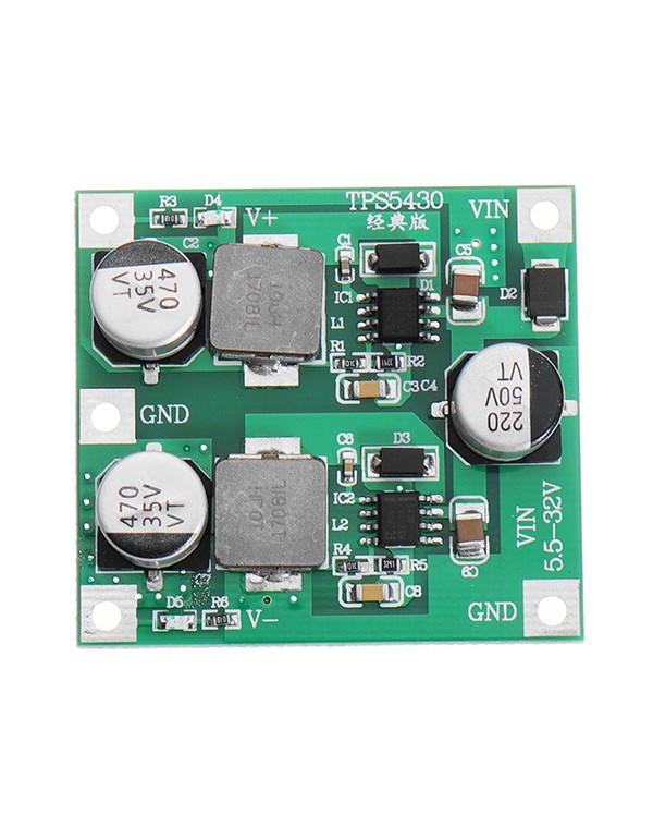 TPS5430 Switching Power Module Positive And Negative 5V12V15V Stable Voltage Power Supply Module