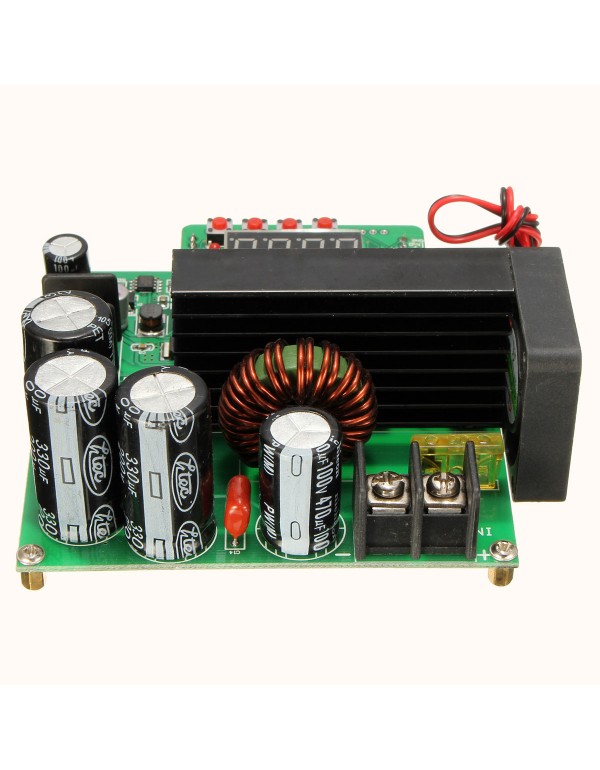 B900W NC DC Constant Current Power Supply Voltage Adjustable Boost Module Ammeter 120V 15A