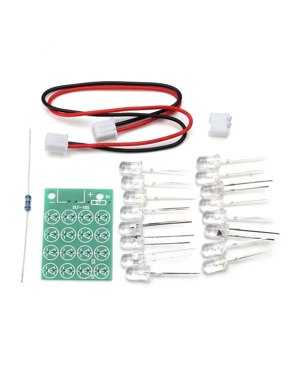 3Pcs DIY CD4017+NE555 Strobe Module Electronics Le...