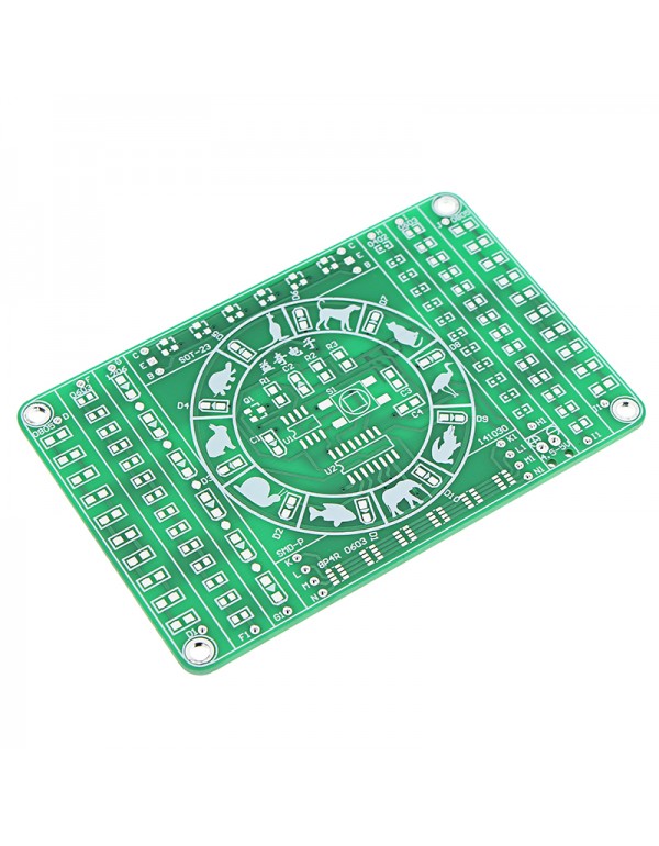 SMD Component Soldering Practice Board DIY Electronic Production Module Kit