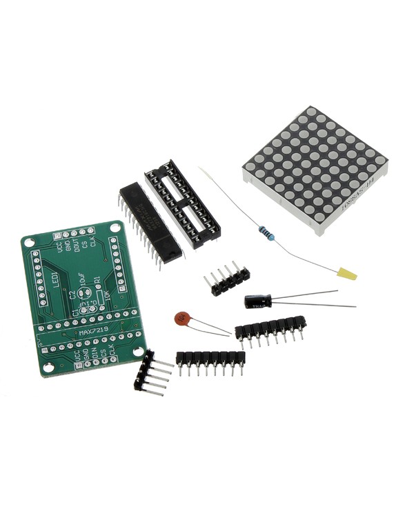 MAX7219 Dot Matrix Module DIY Kit SCM Control Module For Arduino