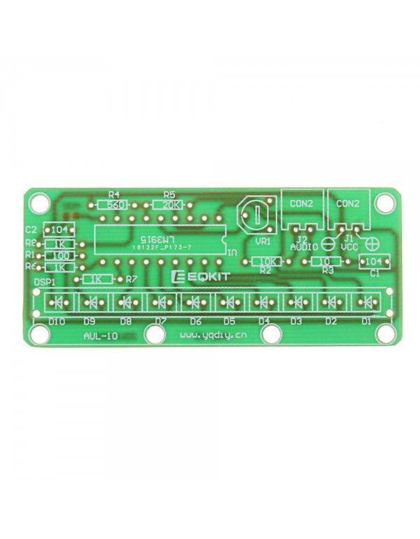 10pcs LM3915 Level Indicator Kit DC9V-12V DIY Electronic Production Module Kit