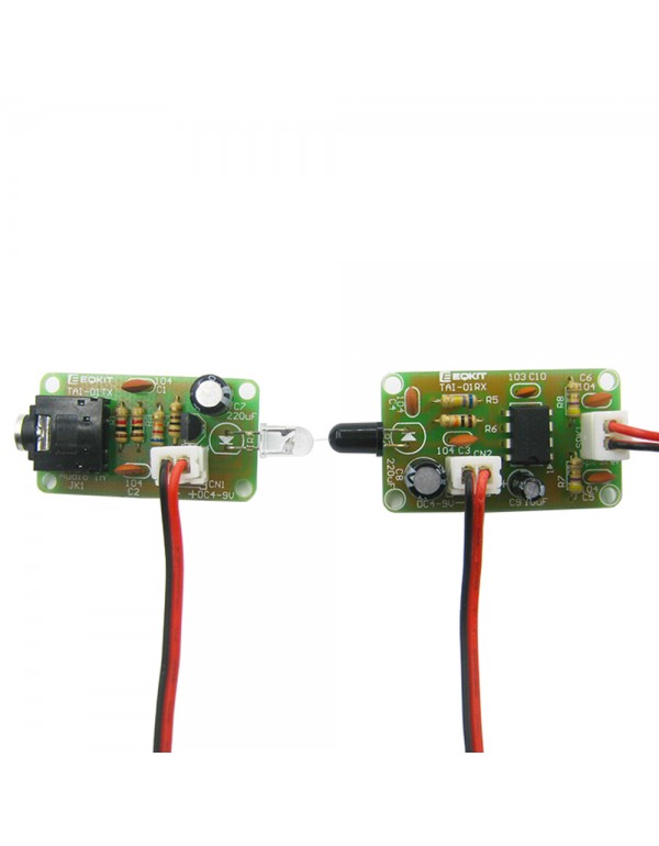 5pcs TAI-01 5V Infrared Audio Transceiver DIY Kit IR Sound Voice Infrared Transmission Module Kit