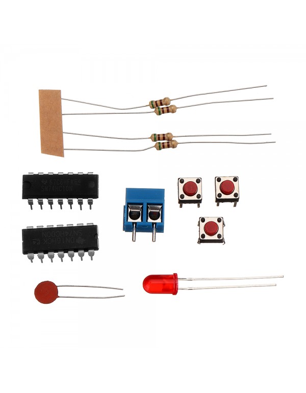 3pcs DIY Three Person Voter Module Kit DIY Electronic Production Kit 74HC00+74HC10