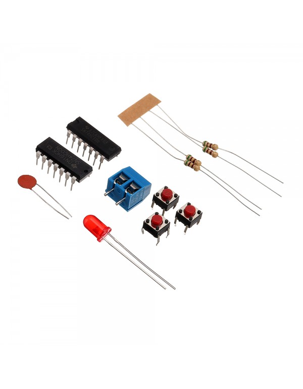 3pcs DIY Three Person Voter Module Kit DIY Electronic Production Kit 74HC00+74HC10