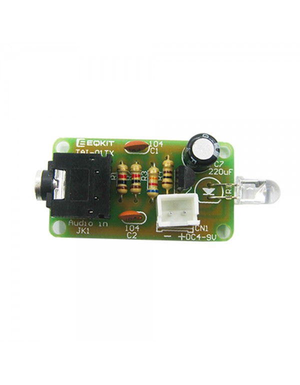 TAI-01 5V Infrared Audio Transceiver DIY Kit IR Sound Voice Infrared Transmission Module Kit